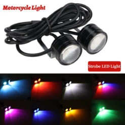 Motorcycle Strobe LED Driving Lights