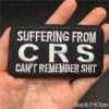 Alr™ Embroidered Iron-On Patch, Suffering From CRS