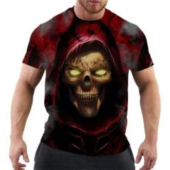Alr™ Men's 3D Short Sleeves Skull Print Shirt -Gearup Co. Store S7e13ee0e19e04e75af16b627f98721933