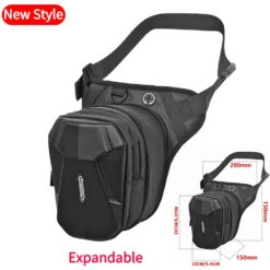 ALR™ Hard Shell Motorcycle Drop Leg Side Bag -Gearup Co. Store S87503d2bc06b46ab852ebc5c7b311f114