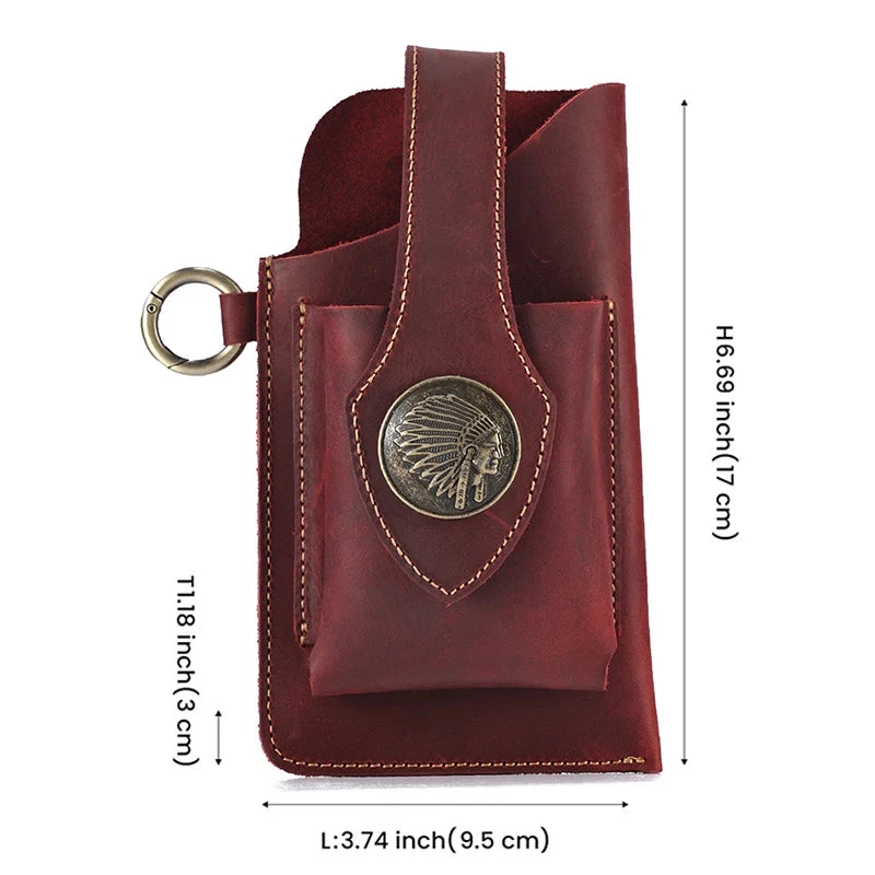 ALR™ Men’s Genuine Leather Waist Bag 10 ALR™ Men’s Genuine Leather Waist Bag - Image 10