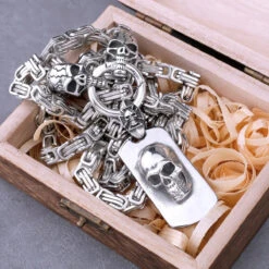 ALR™ Stainless Steel Pirate Skull Pendant Necklace -Gearup Co. Store Sc5f893d860a14efa8dbf4e9422819eb7v