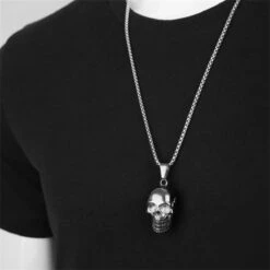Gothic Punk Skull Necklace -Gearup Co. Store Scedacd45ee5841e9bcd903348c0caaaa6