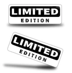 Limited Edition 3D Reflective Helmet Sticker