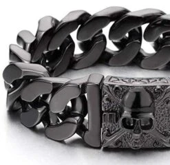 Polished Skull Bracelet For Bikers -Gearup Co. Store Screenshot 66
