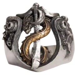 ALR™ Snake Design Silver Ring -Gearup Co. Store Sd43c678535ea40d687029621ff0ef85f5