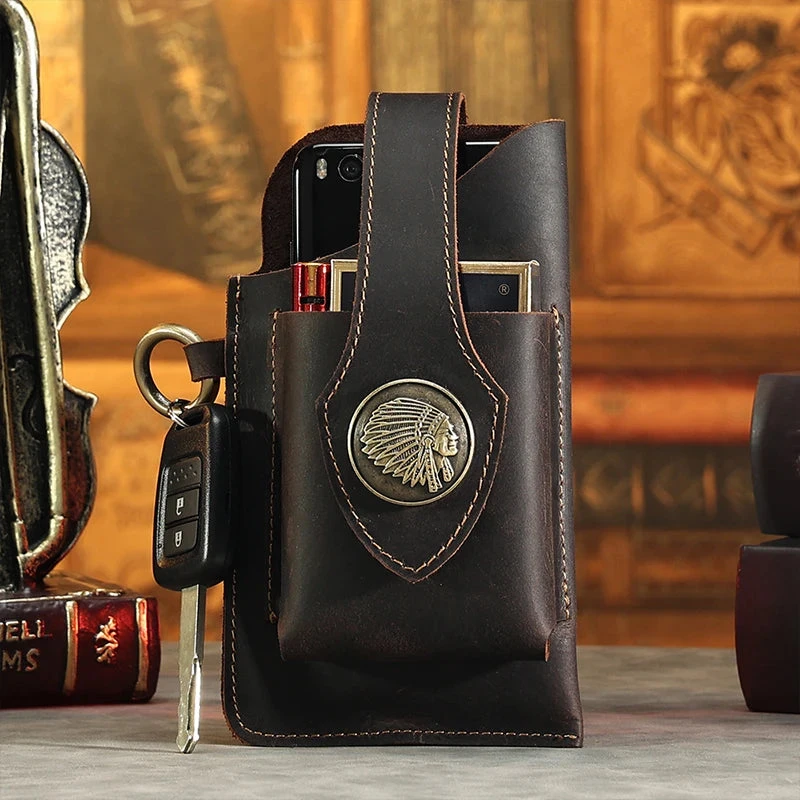 ALR™ Men’s Genuine Leather Waist Bag 3 ALR™ Men’s Genuine Leather Waist Bag - Image 3