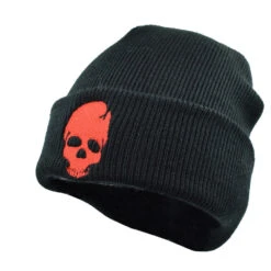Winter Beanie W/ Embroidered Skull Design -Gearup Co. Store Se583555c01924d85ad410b782e54b189l