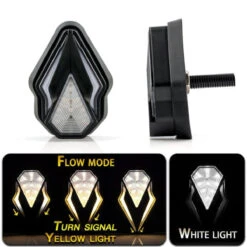 Universal Flush Mount Blinker Flashing Turn Signals Lights