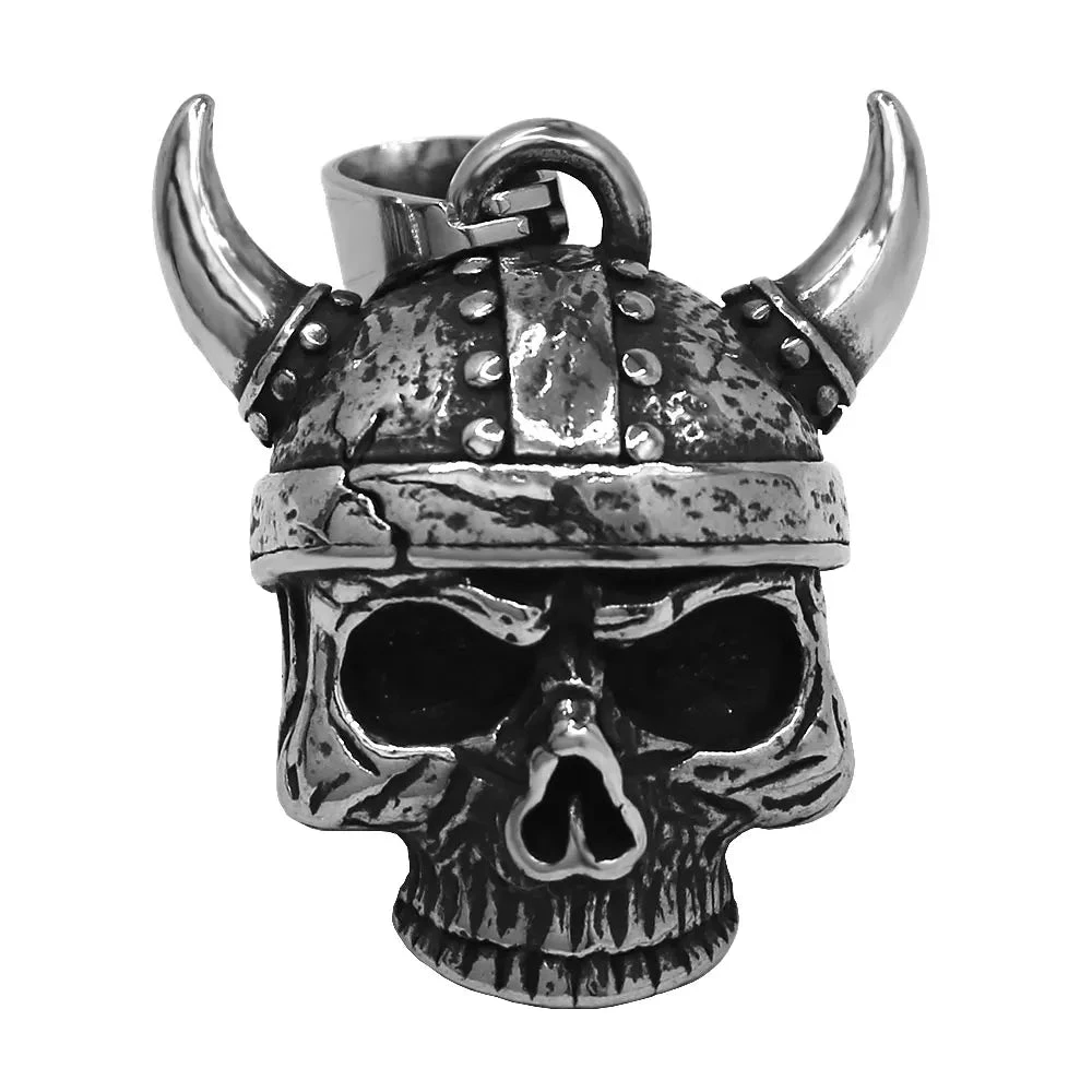 Alr™ Motorcycle Guardian Bell, Horned Skull 1 Alr™ Motorcycle Guardian Bell, Horned Skull