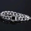 Masculine Curb Chain Bracelet