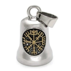 Stainless Steel Viking Compass Gremlin Bell
