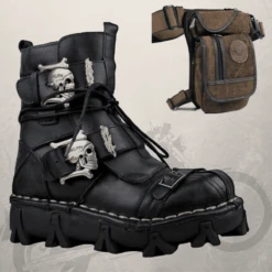 Handmade Skull Leather Boots + Free Leg Bag Bundle -Gearup Co. Store Untitleddesign 39 min