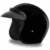 Daytona D.O.T Cruiser Hi-Gloss Black Helmet