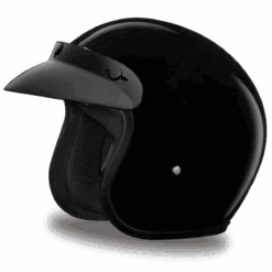 Daytona D.O.T Cruiser Hi-Gloss Black Helmet