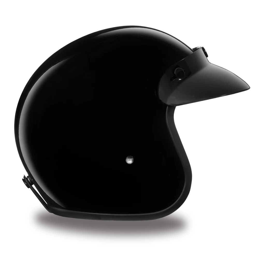 Daytona D.O.T Cruiser Hi-Gloss Black Helmet 5 Daytona D.O.T Cruiser Hi-Gloss Black Helmet - Image 5