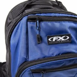 Factory Effex Yamaha Backpack, Blue/Black -Gearup Co. Store Yam Premium Backpack pull patch