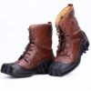 High Quality Leather Skull Boots