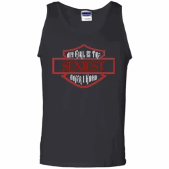 My Girl Is The Sexiest Biker T-Shirt -Gearup Co. Store american legend rider apparel g220 gildan 100 cotton tank top black small my girl is the sexiest biker t shirt motorcycle biker 234145972245