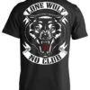 Lone Wolf, No Club T-Shirt