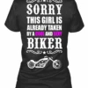 Taken By Cool & Sexy Biker T-Shirt