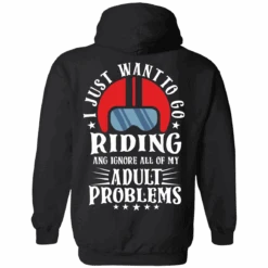 I Just Want To Go Riding T-Shirt & Hoodies -Gearup Co. Store american legend rider apparel s hoodie black i just want to go riding t shirt hoodies motorcycle biker 3853601603653