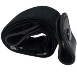 Buckle-Free Elastic Belt, Fits Waist 33.5 - 49 Inches -Gearup Co. Store american legend rider belts cummerbunds black buckle free elastic belt motorcycle biker 5453519650885