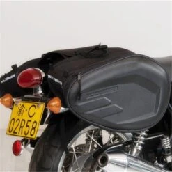 Motorcycle Saddle Bag, Waterproof, Black Oxford Cloth 11 Motorcycle Saddle Bag, Waterproof, Black Oxford Cloth -Gearup Co. Store american legend rider black motorbike saddle bag motorcycle biker 5474876751941