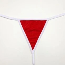 Women's Sexy Red Christmas Corset Overbust W/ White Artificial Fur Trim, Polyester -Gearup Co. Store american legend rider bustiers corsets s christmas red sexy christmas corset motorcycle biker 4477189685317