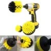 3Pcs/Set Drill Scrubber Brush All-Purpose Cleaner For Bathroom/Kitchen Surfaces