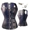 Steel Boned Steampunk Corset Overbust