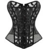 Women's Sexy Steampunk Lace Corset With Lace-Up Back