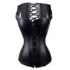 Steel Boned Lace-Up Corset