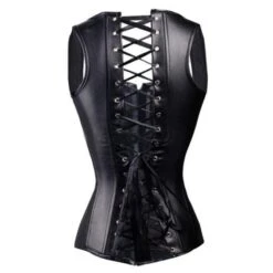 Steel Boned Lace-Up Corset 5 Steel Boned Lace-Up Corset -Gearup Co. Store american legend rider corsets s steel boned lace up corset motorcycle biker 3563842961477