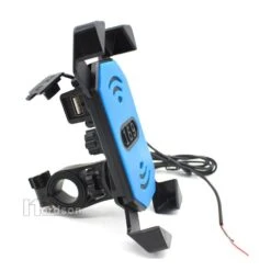 Motorcycle Phone Mount Holder With USB Charger Port, 3.5-7" Screen Fit, Universal For 7/8" Handlebar 12 Motorcycle Phone Mount Holder With USB Charger Port, 3.5-7" Screen Fit, Universal For 7/8" Handlebar -Gearup Co. Store american legend rider default title motorcycle phone holder with usb charger motorcycle biker 194939846677