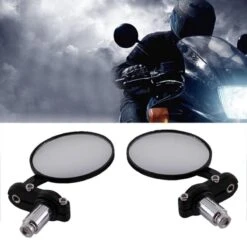 Motorcycle Rearview Mirror (Pair)