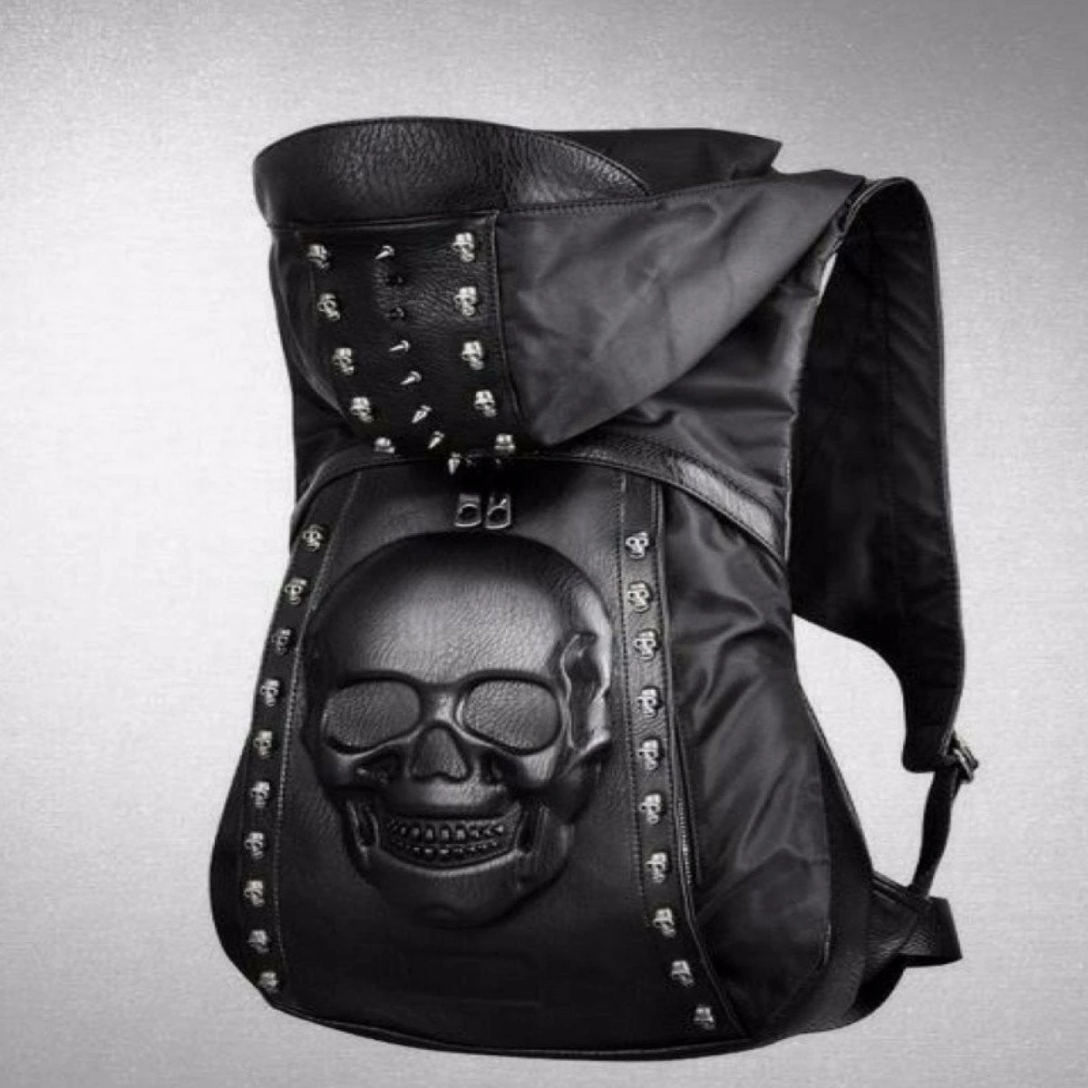 3D Skull Backpack Hoodie 2 3D Skull Backpack Hoodie - Image 2