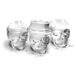 Skull Ice Cube Mold (Set) -Gearup Co. Store american legend rider default title skull ice cube mold set motorcycle biker 28846448597