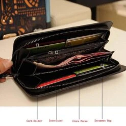 Vintage Skull Wallet -Gearup Co. Store american legend rider default title vintage skull wallet motorcycle biker 3720712945733