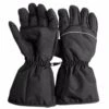 Motorcycle Waterproof Electronically Heated Gloves, Size M-L, Black