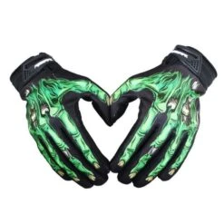 Goth Zombie Hands Anti-Slip Racing Gloves -Gearup Co. Store american legend rider gloves m green goth racing gloves motorcycle biker 694221209621