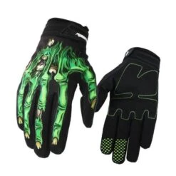 Goth Zombie Hands Anti-Slip Racing Gloves -Gearup Co. Store american legend rider gloves m green goth racing gloves motorcycle biker 694221242389