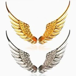 3D Metal Angel Wing Car Styling Decal Stickers