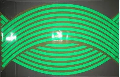 Wheel Hub Decal Sticker Reflective Stripes For 16/17/18 In Motorcycle & Car Rims 9 Wheel Hub Decal Sticker Reflective Stripes For 16/17/18 In Motorcycle & Car Rims - Image 9