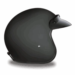 Daytona D.O.T Cruiser Dull Black Helmet -Gearup Co. Store american legend rider helmets 2xs d o t cruiser dull black helmet motorcycle biker 3700907016261