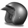 Daytona D.O.T Cruiser Gun Metal Grey Metallic Helmet