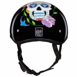 Daytona D.O.T Diamond Skull Cap Helmet -Gearup Co. Store american legend rider helmets 2xs d o t diamond skull cap helmet motorcycle biker 3711829999685