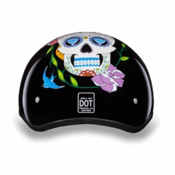 Daytona D.O.T Diamond Skull Cap Helmet
