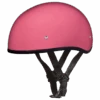 Daytona D.O.T Gloss Pink Cap Helmet W/o Visor