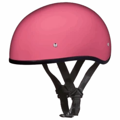 Daytona D.O.T Gloss Pink Cap Helmet W/o Visor